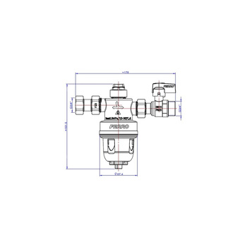 Magnetyczny separator zanieczyszczeń 3/4''