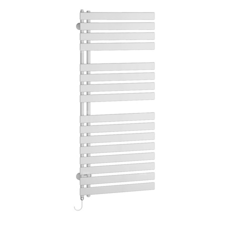 Grzejnik G.ła.Kermi®Credo®Half®flat-E,1400x600x37, max.P800,RAL9016,FKS biały, lewy,EU,SKI