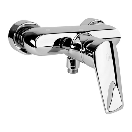 Bateria natryskowa ścienna KFA Armatura TOPAZ, kolor chrom
