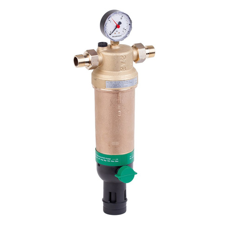 Filtr z płukaniem wstecznym do temp. 70 st.C, ze złączkami, 1 1/2", siatka 50 mikronów