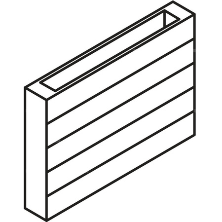 Kermi V ściana grzewcza HHV20 770x72x5000mm