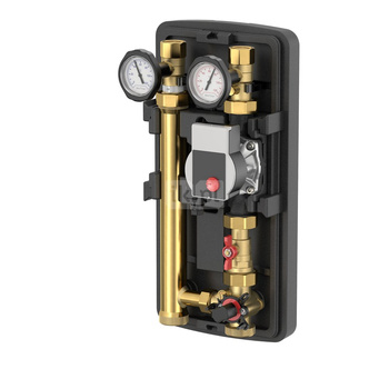 Grupa pompowa FLAMCO MEIBES GZ gazowy walcowy x GW gazowy walcowy 1 1/2 cala (40) x DN 25 Kvs5.7, z izolacją, z zaworem trójdrożnym