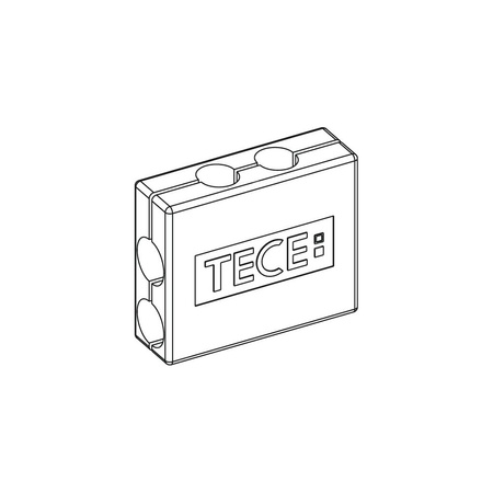 TECEflex - Puszka izolacyjna do trójników krzyżakowych do wszystkich typów trójników krzyżakowych