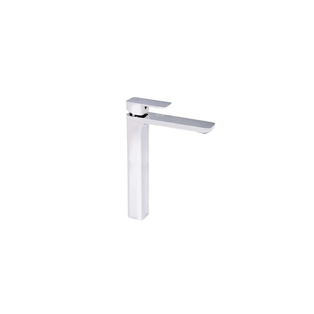 LOFT WHITE bateria umywalkowa stojąca wysoka, white&chrom,