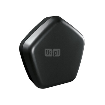 Bezprzewodowy czujnik temperatury otoczenia Sensor PRO z możliwością podłączenia kotła, czarny