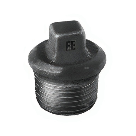 Korek ODLEWNIA ZAWIERCIE T9/46/290 żeliwo (czarne) 3/4'', kolor czarny