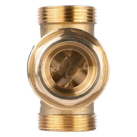 Zawór regulacyjny termostatyczny do wody ciepłej AFRISO ATM 883 mosiądz GZ 1 1/4'', DN 25, zakres temp. 35-60'C, Kvs 4.2 m3/h, maksymalna temperatura 110'C, maksymane ciśnienie 10 bar