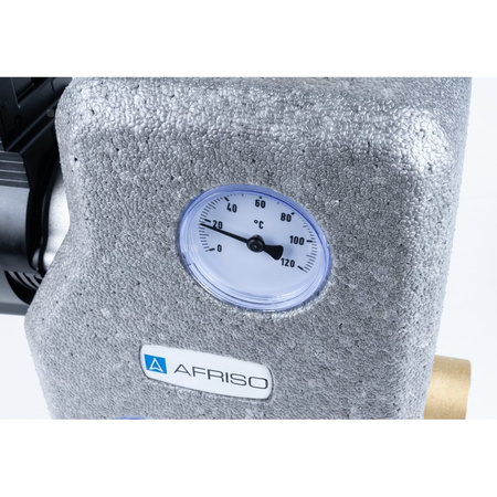 Grupa pompowa AFRISO RTA 45 GW 1'' x 1'', z zaworem termostatycznym, z izolacją