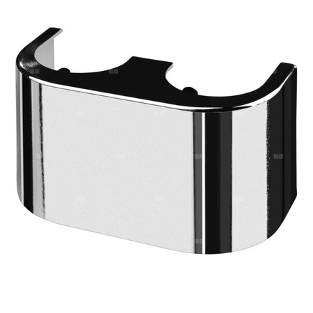 Pokrywa złącza śrubowego prosta chrom