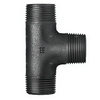 Trójnik ODLEWNIA ZAWIERCIE 135/135 90' żeliwo (czarny) 1'' (GZ gazowy stożkowy x GZ gazowy stożkowy x GZ gazowy stożkowy)