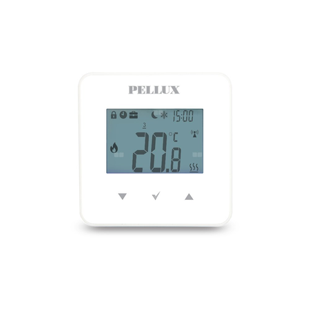 Termostat PELLUX Ester_x40 (bez modułu ISM) radiowy bezprzedowowy