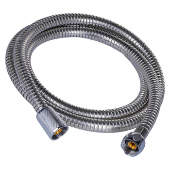 Wąż prysznicowy rozciągliwy w podwójnym oplocie ze stali nierdzewnej (1500 mm)