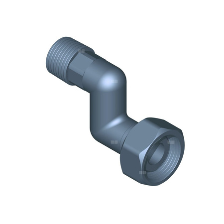 Kermi adapter KD do grz. kompaktowychdo zaworu/podłączenia DN 15 (1/2')