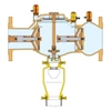 Izolator przepływów zwrotnych ze strefą obniżonego ciśnienia z możliwością nadzoru - połączenia kołnierzowe Typu BA DN 50