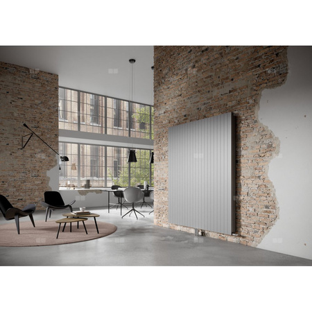 Grzejnik płytowy typ 22 KERMI V-HVV wym. 1400 x 1750 mm, kolor biały, moc 5555 W