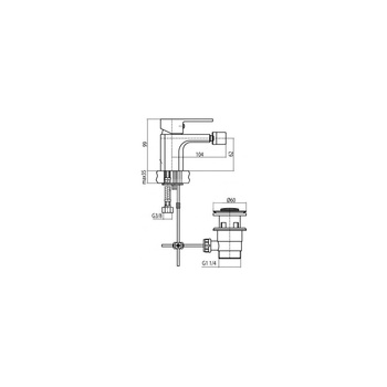 LOFT Bateria bidetowa