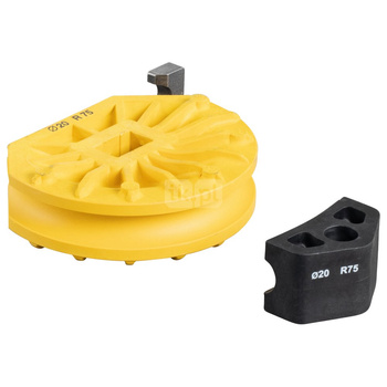 Segment gnący i element ślizg. fi 20 16 U, 18 U, R75