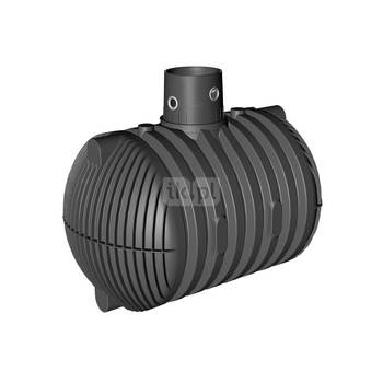 CARAT XL Zbiornik podziemny 8500L z nadbudową MAX DN160 (bez pokrywy) - plastikowy Zbiornik na wodę deszczową, zbiornik na deszczówkę , zbiornik retencyjny, zbiornik z tworzywa , szambo