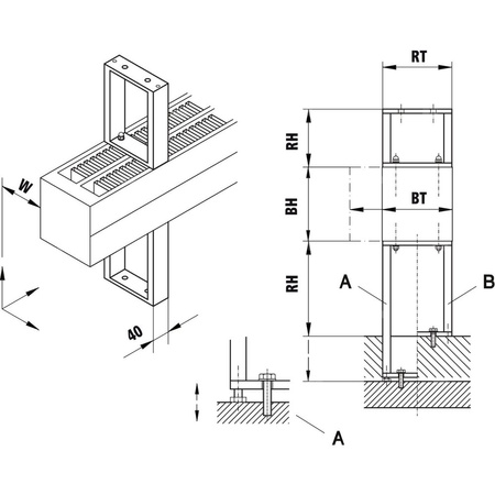 Kermi Bankkonsole Konvektor Typ32/33 L= 131 H =320, weiß