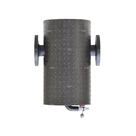 Filtroodmulnik koszowy FMK+ 300 – DN125 z wyposażeniem dodatkowym, z izolacją, malowany (z koszem filtracyjnym 500µm, zaworem spustowym i odpowietrznikiem ręcznym, z izolacją, malowany)