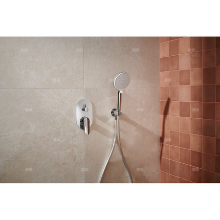 OTAVA ZESTAW NATRYSKOWY PODTYNKOWY Z BATERIĄ 2 FUNKCYJNĄ, CHROM