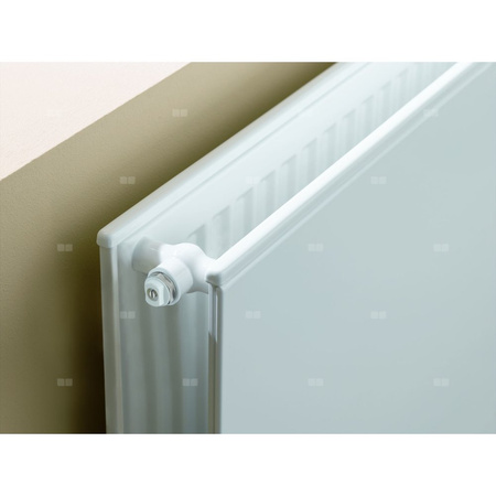 Kermi®X2®Plan-V hig. T30wys755x157x2305mm biały, 10 bar, zaworowy, prawy, bez osłony