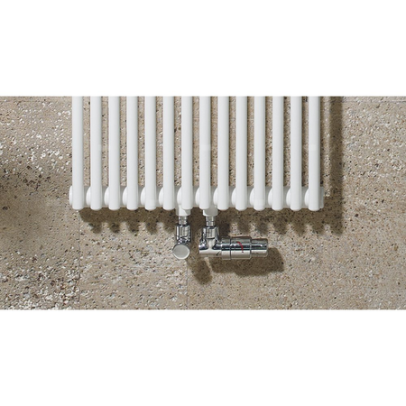 Grzejnik Zehnder Kleo KLV-180 - 10 Elem., Kolor (Code0262) Light Grey m., Typ złącza Code 3470, Roz. Stabilizująca: Tak, Zintegrowane konsole naścienne C5, Kolor mocowania (CodeRADC) Kolor grzejnka, Ilość zest naściennych 4