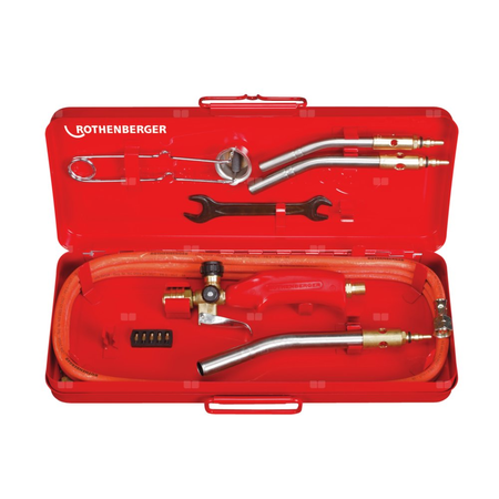 Palnik do lutowania twardego i miękkiego TURBOPROP, 12-15-18 mm, z regulatorem propanu