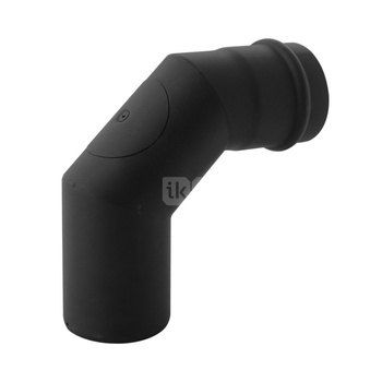 Kolano fi 80 90 z rewizją - system kominowy Pellux Slim