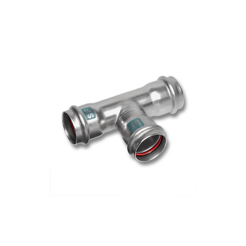 Trójnik SANHA NiroSan SF stal nierdzewna 18 mm (zw x zw x zw)