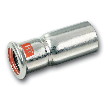 Nypel Concept By SANHA Therm Industry redukcja, stal (cynk/nikiel), 22 mm x 15 mm (zz x zw)