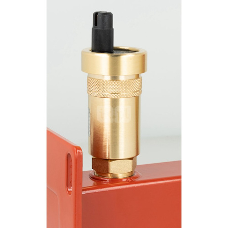 Zespół przyłączeniowy AFRISO BSS 3/4'' GW x GW, max. 3 bar + wskaźnik ciśnienia