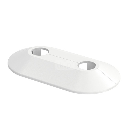 Rozeta FLAMCO MEIBES do rury 15 mm, wysokość: 12 mm, tworzywo sztuczne (9016)