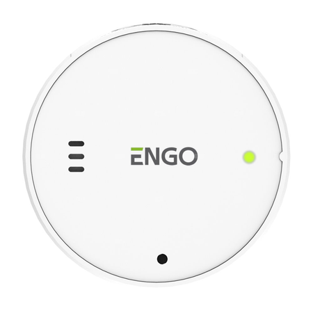 Głowica grzejnikowa bezprzewodowa, elektroniczna M30x1,5, bateryjna, biała