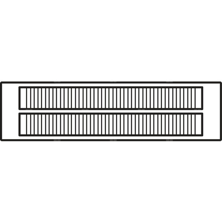 Konwektor Kermi Konvektor Typ32 BH70x133x1400mm QN830, weiß, 6bar, o. Abd, AB 12