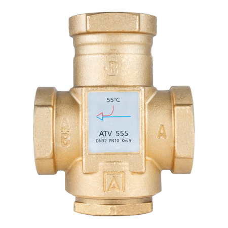 Zawór bezpieczeństwa AFRISO ATV 555 mosiądz GW x GW 1 1/4''