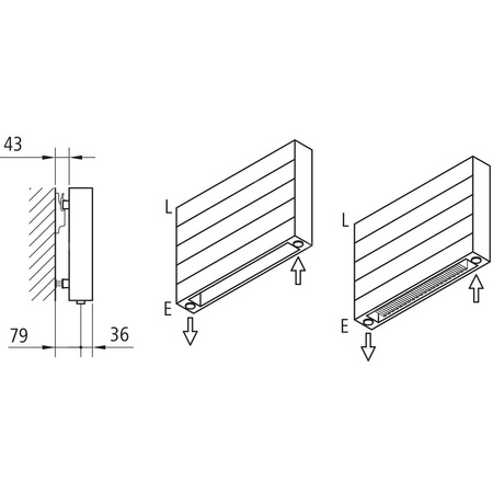 Ściana grzewcza Kermi Heizwand HHN Typ20 BH1260x72x1400 QN2594, weiß, 6bar, m. Abd, AB 12