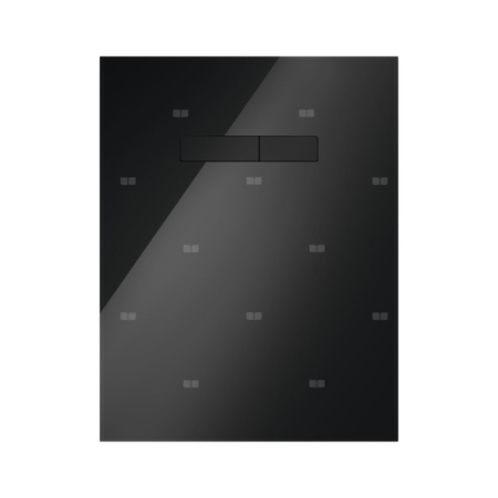 TECElux - górne obudowy szklane z ręcznym mechanizmem uruchamiającym, szkło czarne