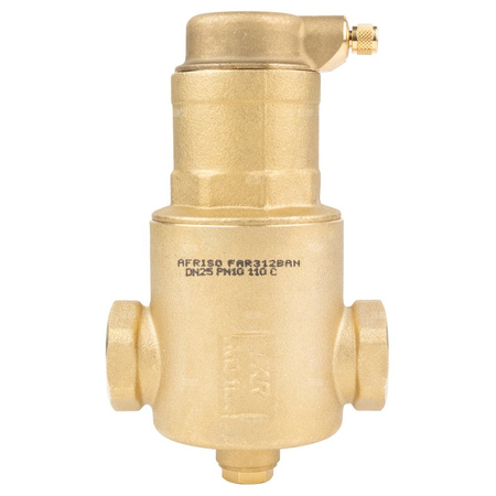 Separator mikropęcherzy AFRISO FAR 312, do C.O., do klimatyzacji, 10 bar / 110'C, 1'' (GW)Instalacje i źródła ciepła