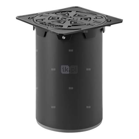 Studzienka teleskopowa MAGNAPLAST A15 maksymalne obciążenie 1.5 t, pokrywa kwadratowa, pełna