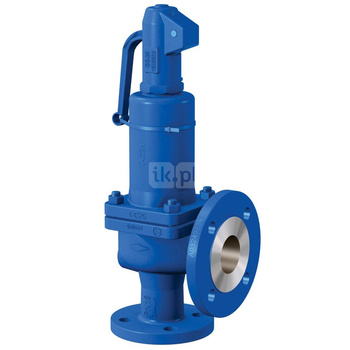 Zawór przelewowy kątowy (90') FLAMCO MEIBES żeliwo kołnierz DN 65