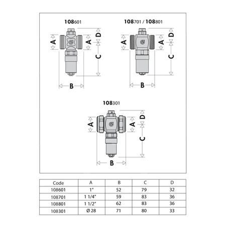 Zawór antyzamarzaniowy 1 1/2'' CALEFFI