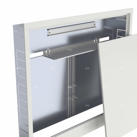 Szafka podtynkowa SP-16/14L (16 obw. c.o./14 obw. z ukł. miesz.) pod listwę sterującą II
