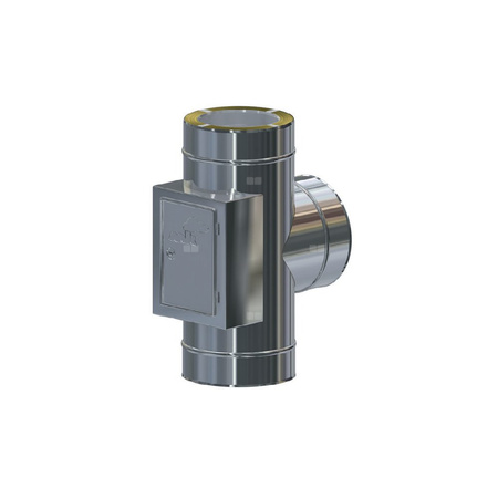 Trójnik 90' MK ŻARY PR KNN AFTS+POT FU 150 x 150 x 150 do odprowadzania spalin