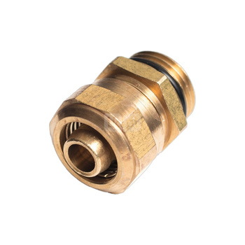 Śrubunek TECE flex dwuczęściowy, mosiądz, 16 mm x 1/2'' (pz x GZ)