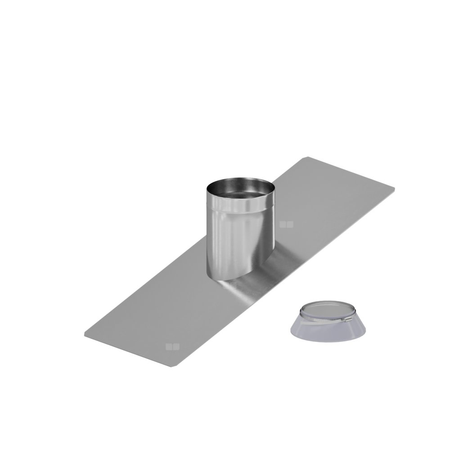 Przejście do dachów skośnych 30 st. stalowe DN160mm + OPD