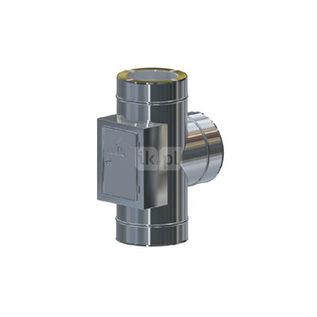 Trójnik 90' MK ŻARY PR KNN AFTS+POT FU 150 x 150 x 150 do odprowadzania spalin
