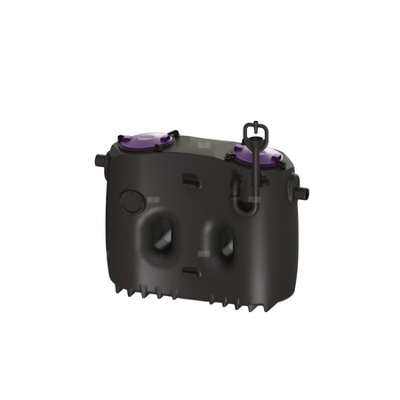 Separatory tłuszczu EasyClean free Basic Standard NS 4 Lewy z urządzeniem do napełniania