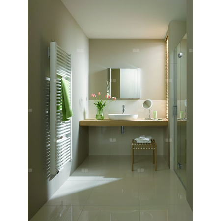 Grzejnik drabinkowy KERMI DUETT-50, wym. 1796 x 634 mm, kolor srebrny, moc 1567W