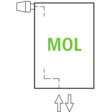 Grzejnik płytowy typ 22 KERMI V-HVV wym. 1600 x 420 mm, kolor biały, moc 1482 W